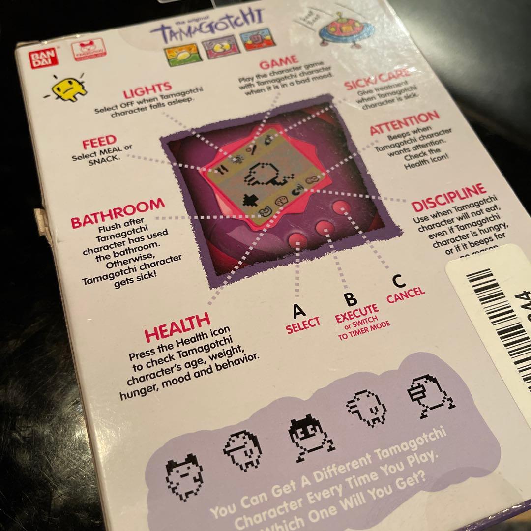 たまごっち　白黒　海外版　新品