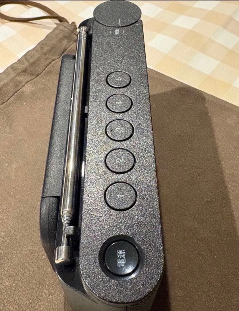 【極美品】SONY XDR-56TV ワイドFM/AM/ワンセグ 高感度ラジオ