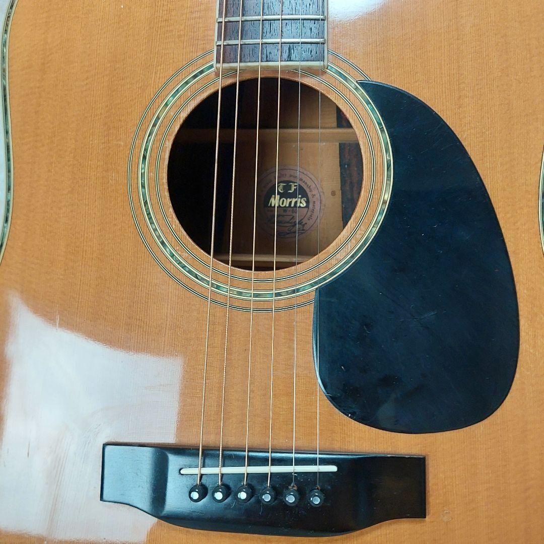 【希少】 Morris TF W-60 ハカランダ 縦ロゴ 弦張り替え済