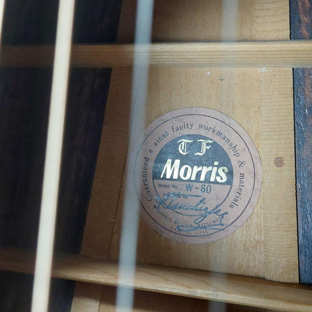 【希少】 Morris TF W-60 ハカランダ 縦ロゴ 弦張り替え済