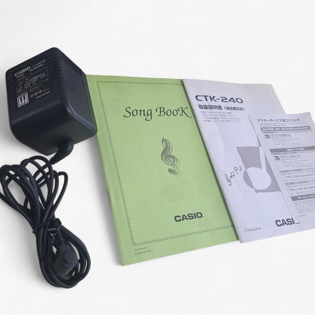 【美品】カシオ CASIO CTK-240 キーボード 49鍵