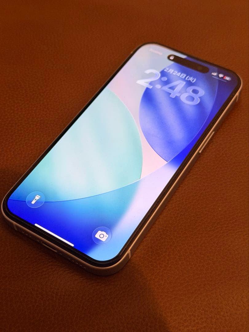 美品◆iPhone15 128GB◆バッテリー100% ◆ブルー 傷無し
