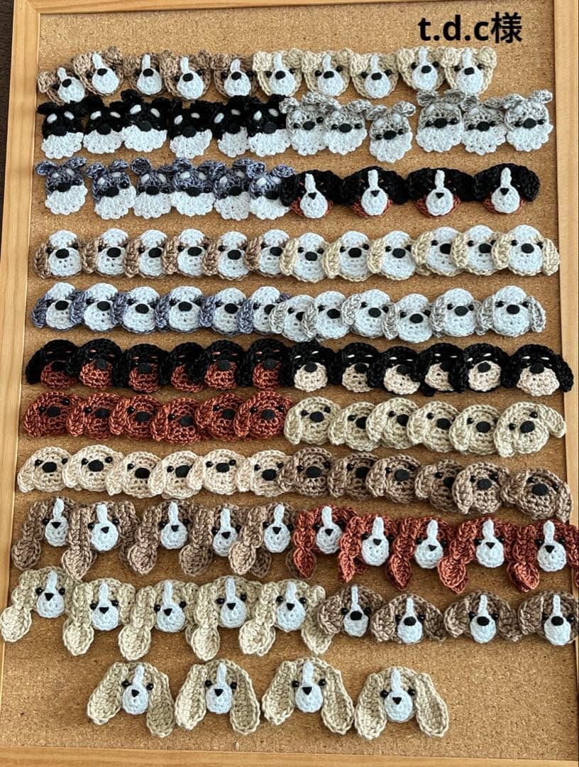 t.d.c★モチーフ★レース編み