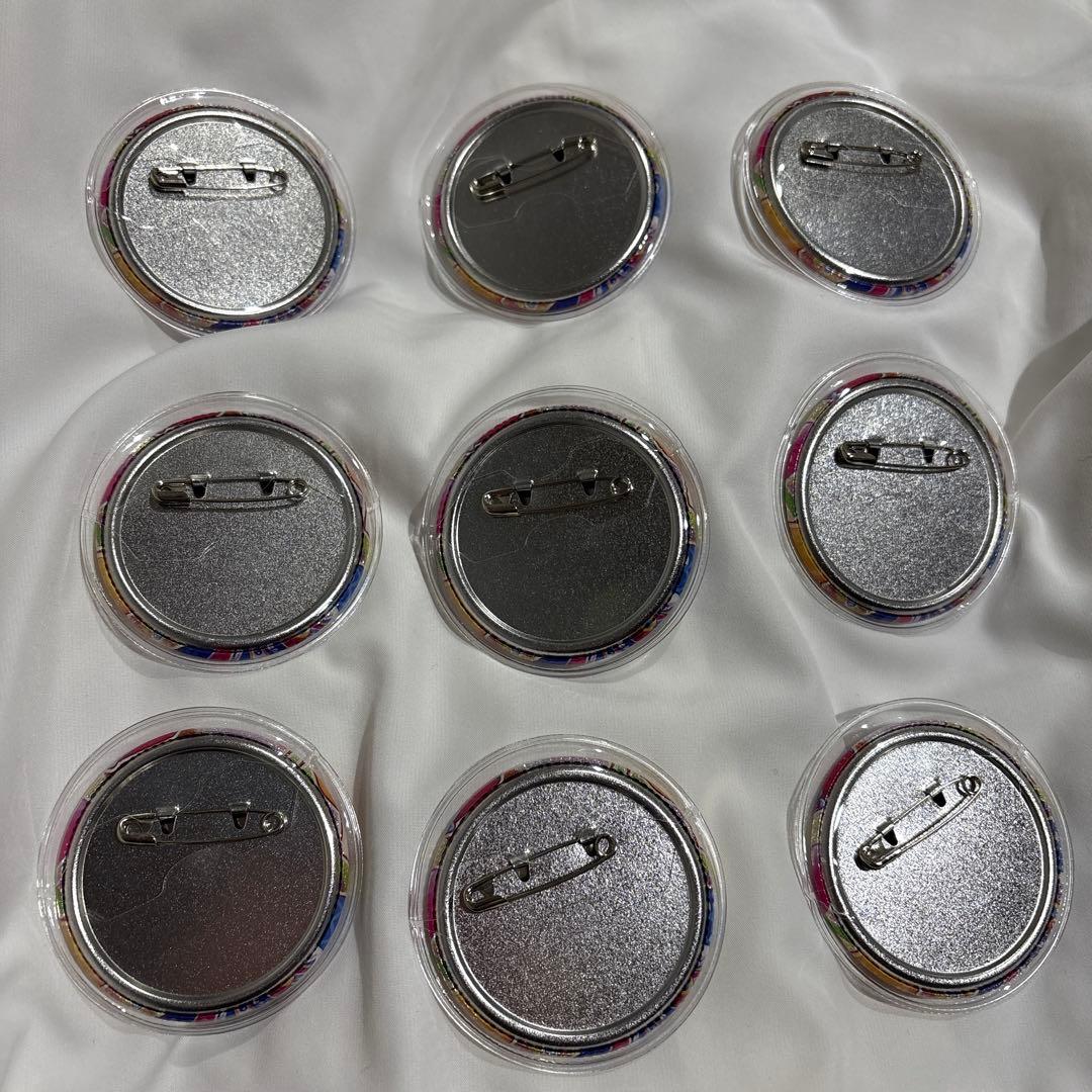 プロセカ　鳳えむ　グリッター缶バッジ　16b 9個セット