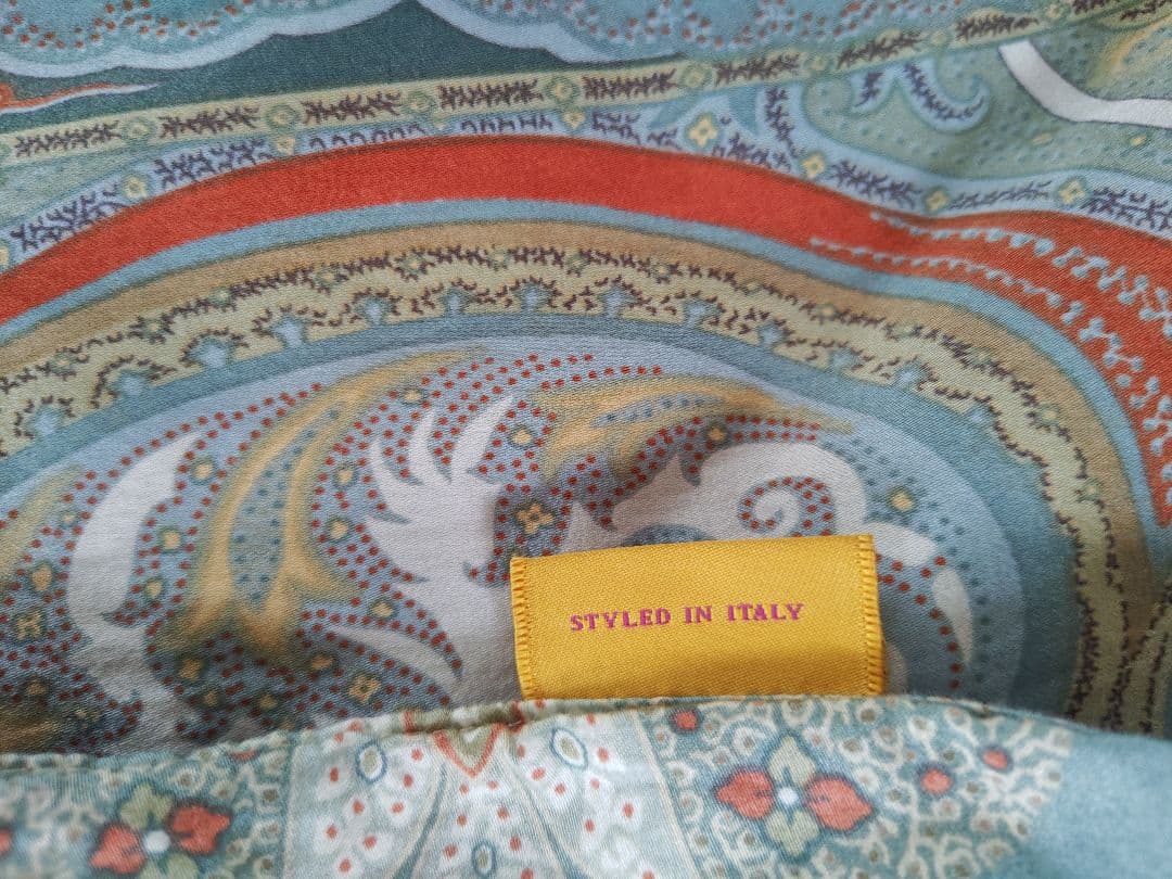 ETRO ペイズリー柄 掛け布団カバーダブルサイズ