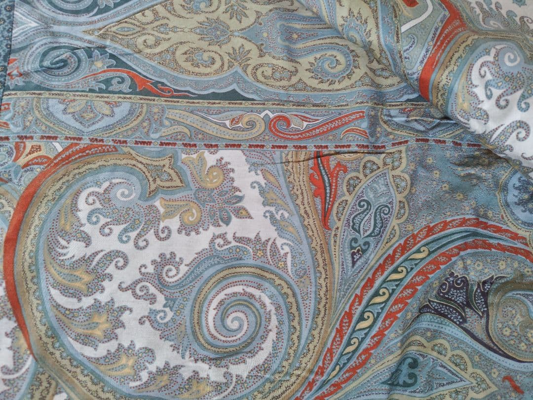 ETRO ペイズリー柄 掛け布団カバーダブルサイズ