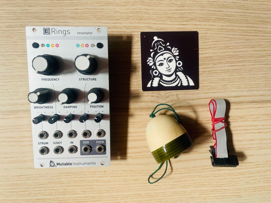 Mutable Instruments Rings モジュラーシンセ