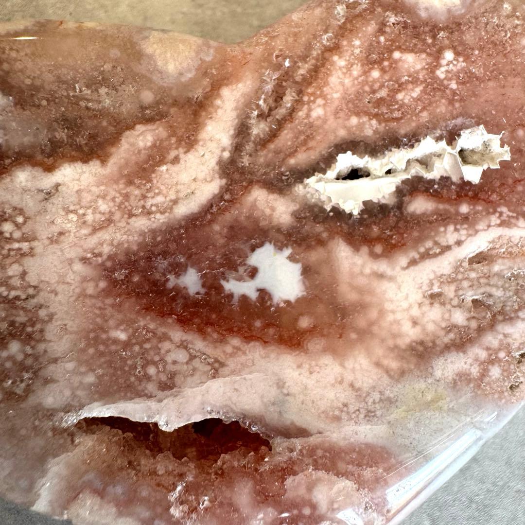 ピンクアメシスト druzy ハート