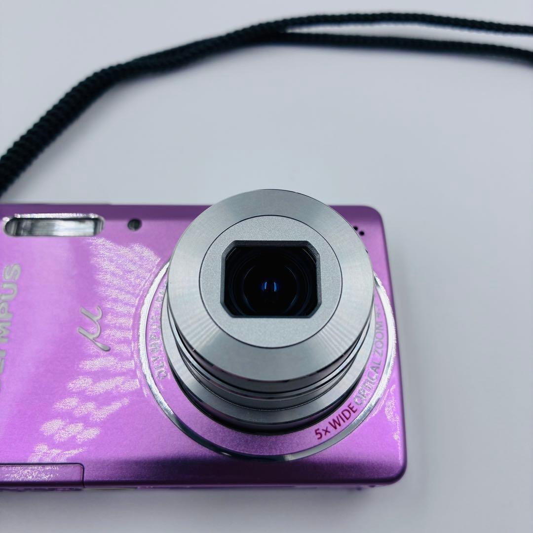 【希少カラー】 オリンパス OLYMPUS μ5010 ピンク コンデジ