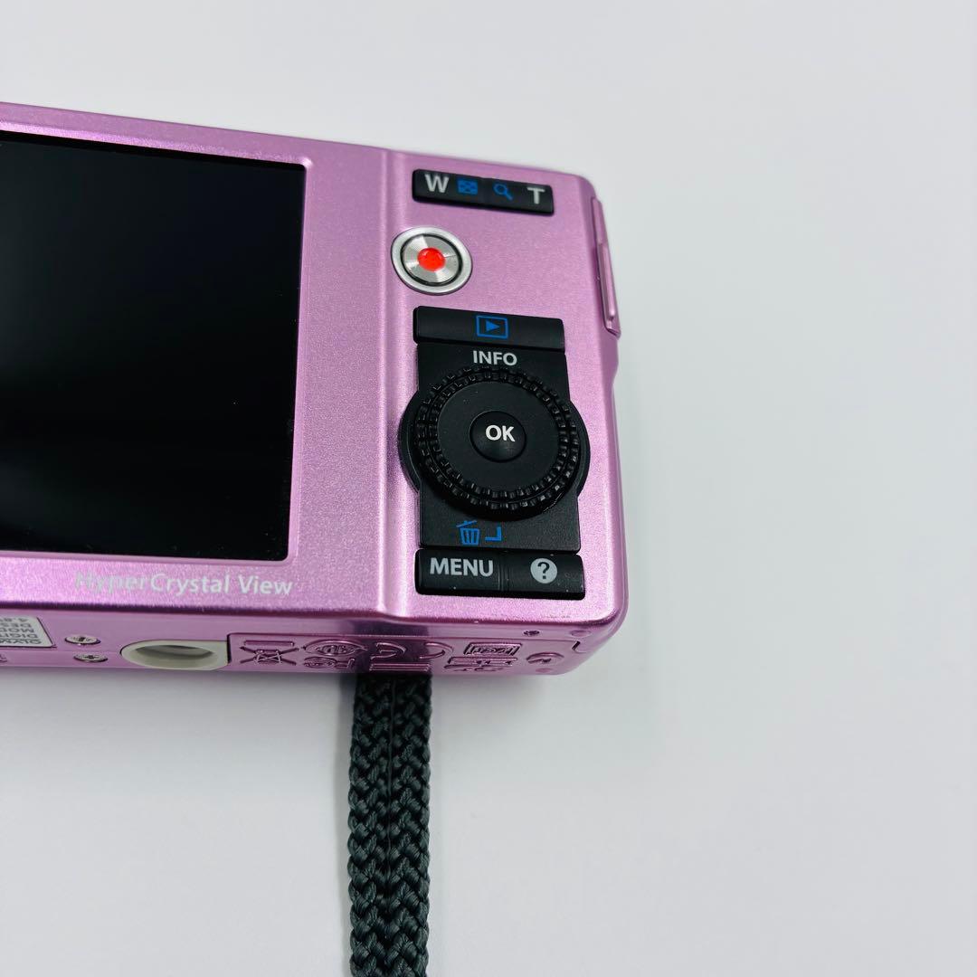 【希少カラー】 オリンパス OLYMPUS μ5010 ピンク コンデジ