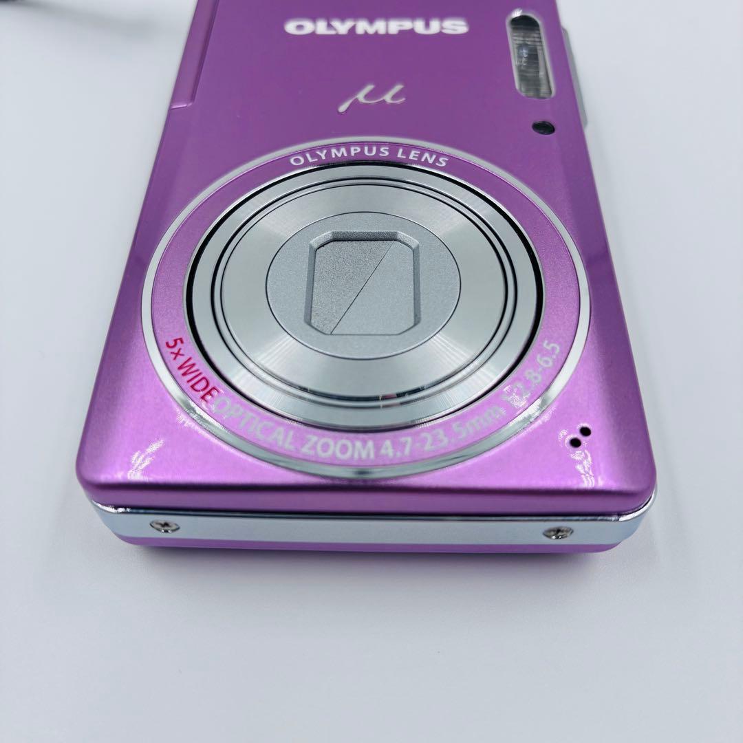 【希少カラー】 オリンパス OLYMPUS μ5010 ピンク コンデジ