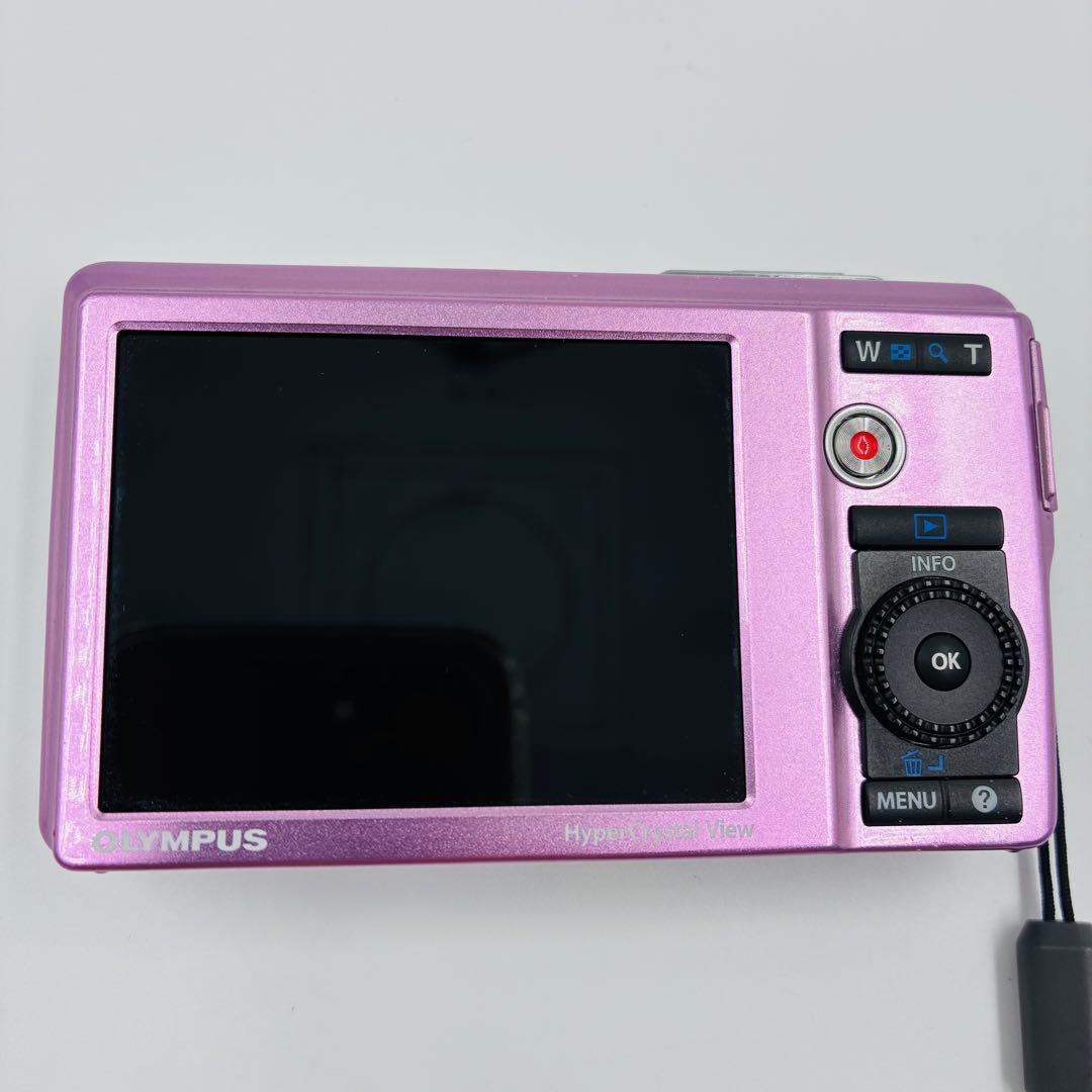 【希少カラー】 オリンパス OLYMPUS μ5010 ピンク コンデジ