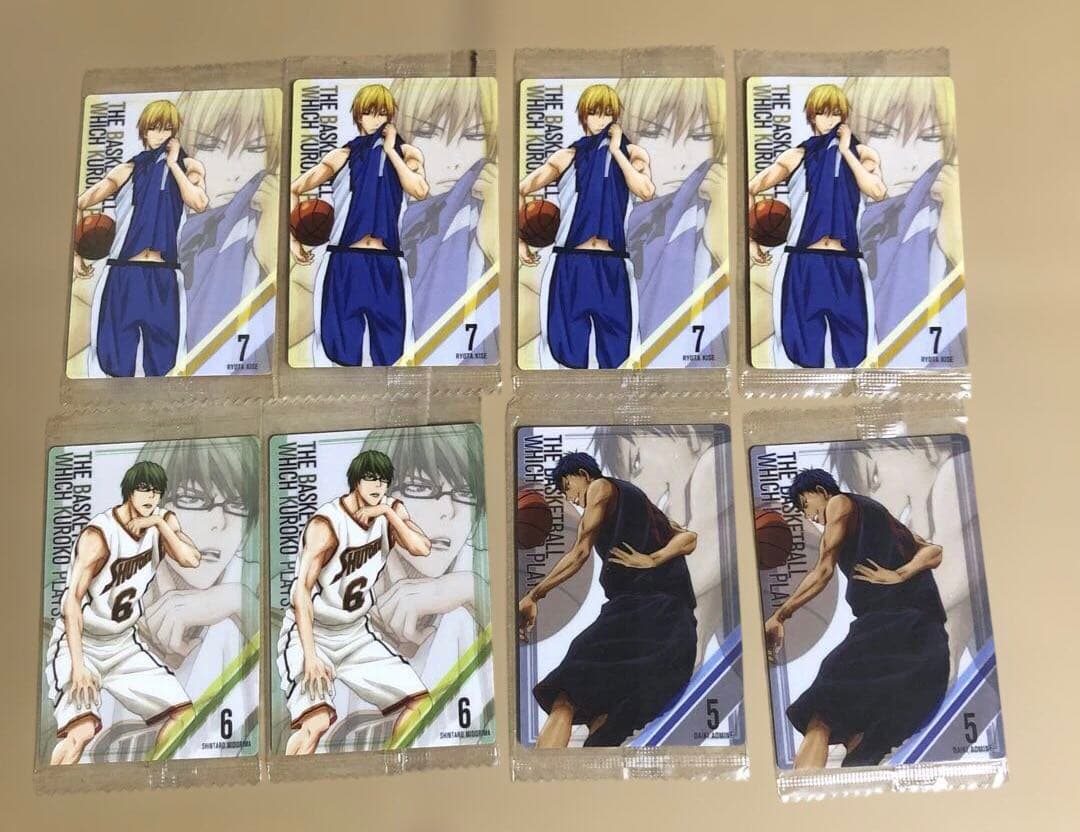 黒子のバスケ ボイコレウエハース 55枚まとめ売り