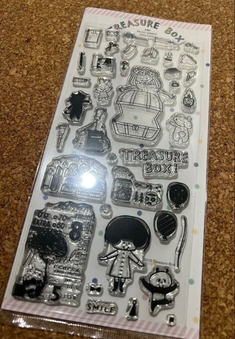 【TREASURE BOX（トレジャーボックス）】イベント限定クリアスタンプ