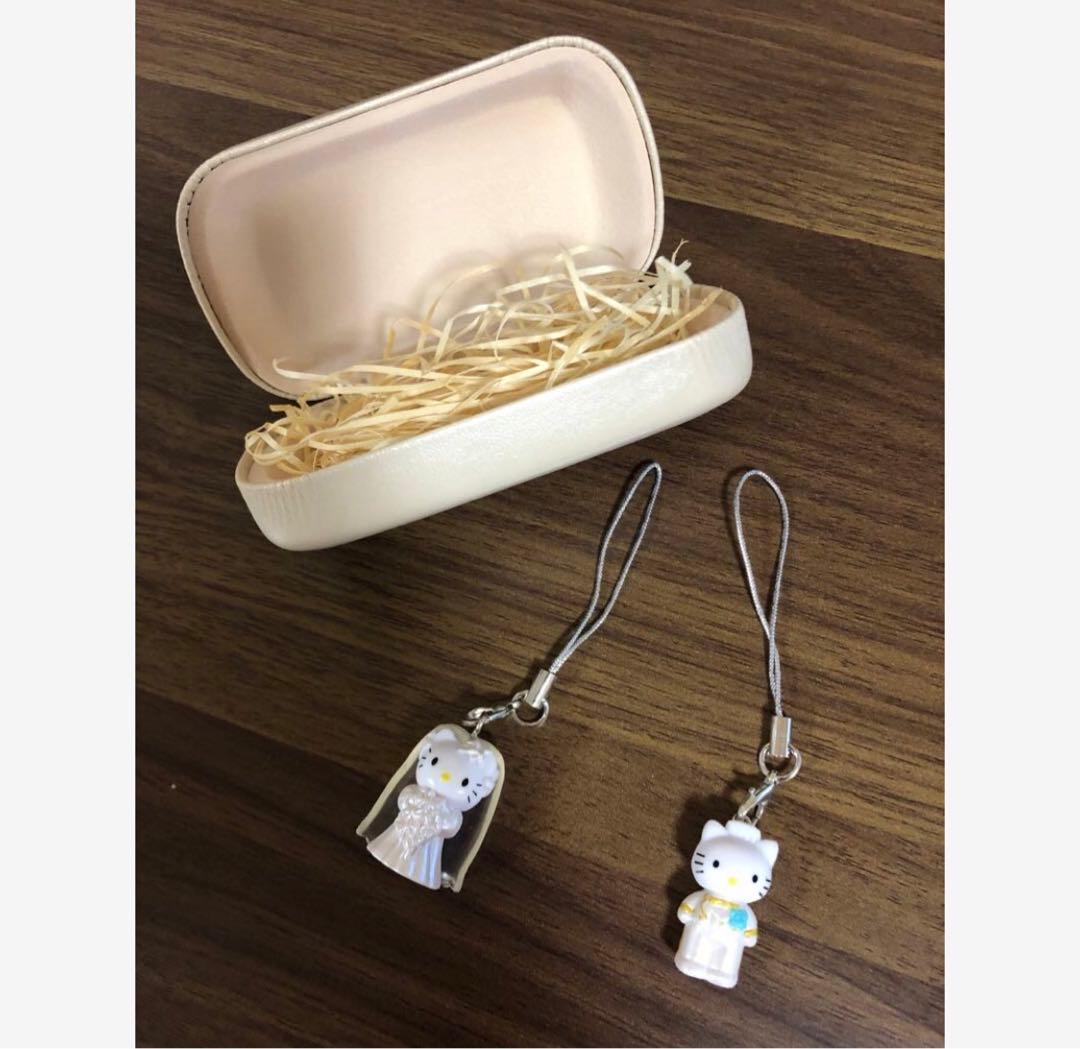 【希少】ハローキティ＆ダニエルウェディングペアチャーム　2002 ケース付き☆