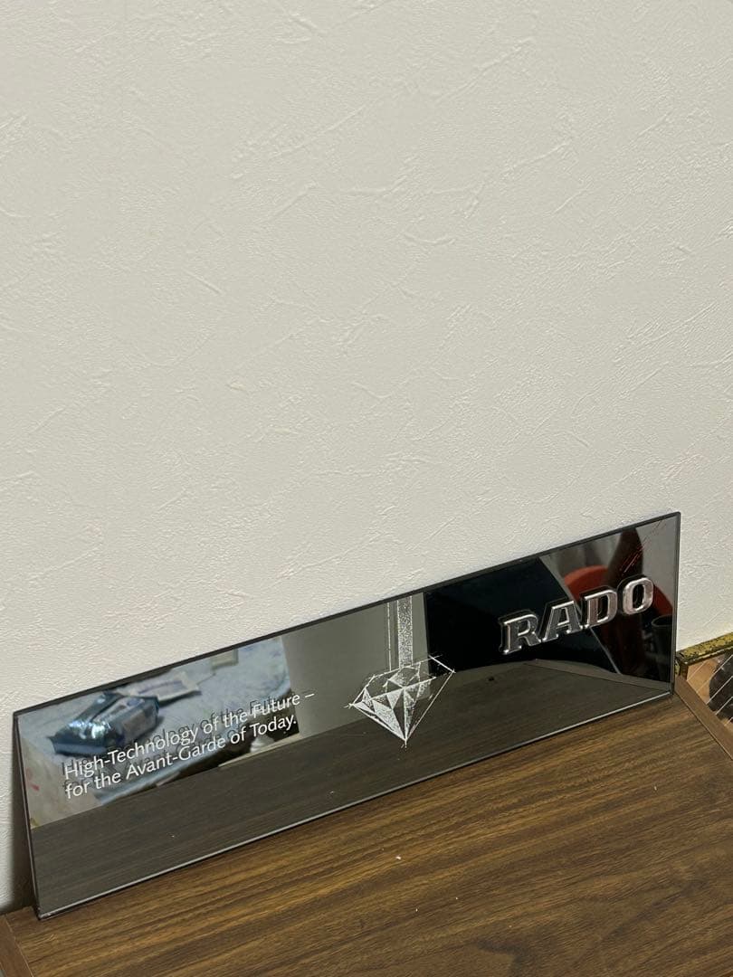 RADO ディスプレイ　アンティーク　ミラー　オブジェ　ラドー