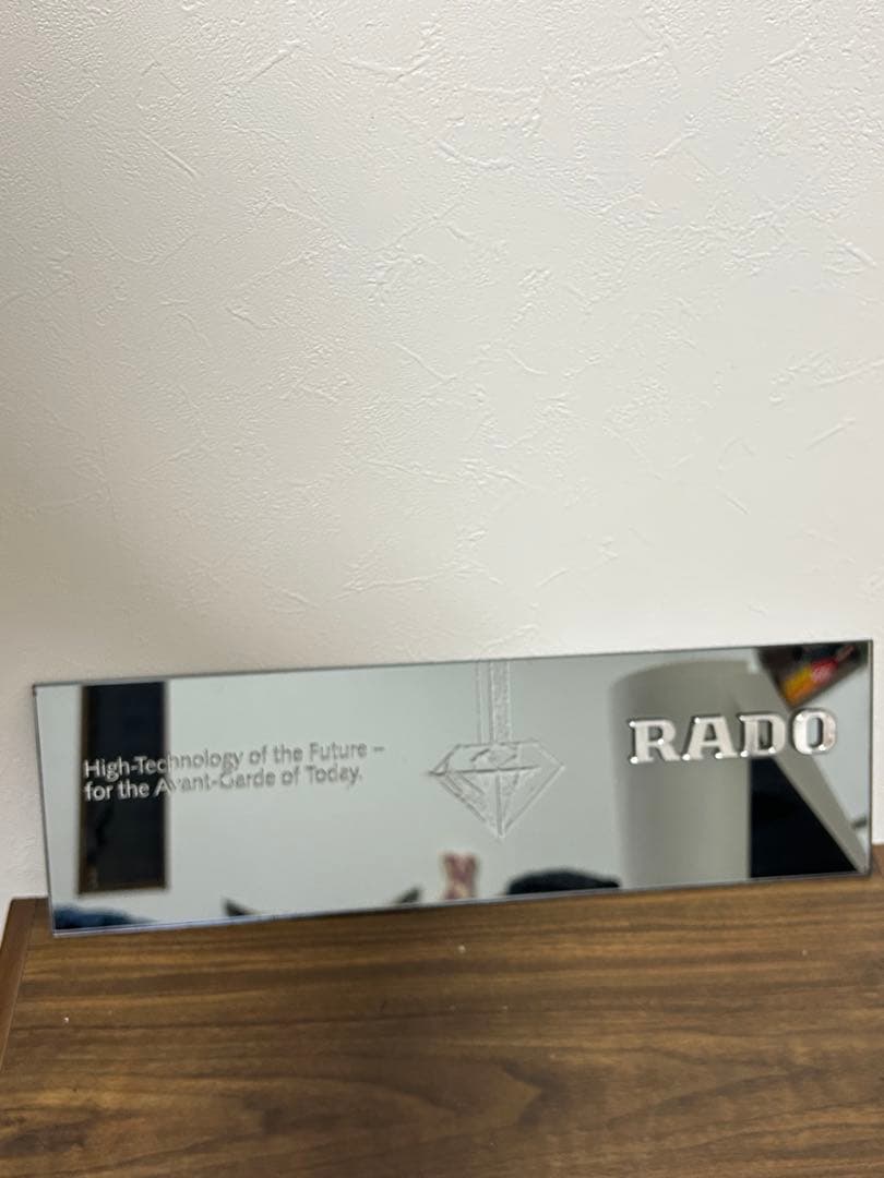 RADO ディスプレイ　アンティーク　ミラー　オブジェ　ラドー