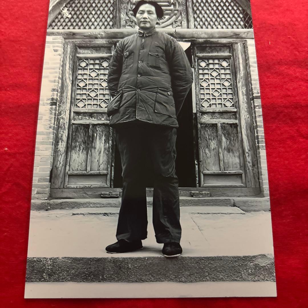 毛沢東　主席　写真　ポストカードサイズ　100枚
