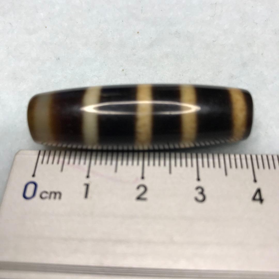 超激レア珍品‼︎ 古代老礦石　五線線珠　口元に少し欠け