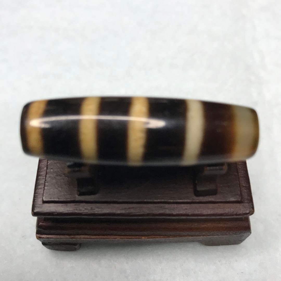 超激レア珍品‼︎ 古代老礦石　五線線珠　口元に少し欠け