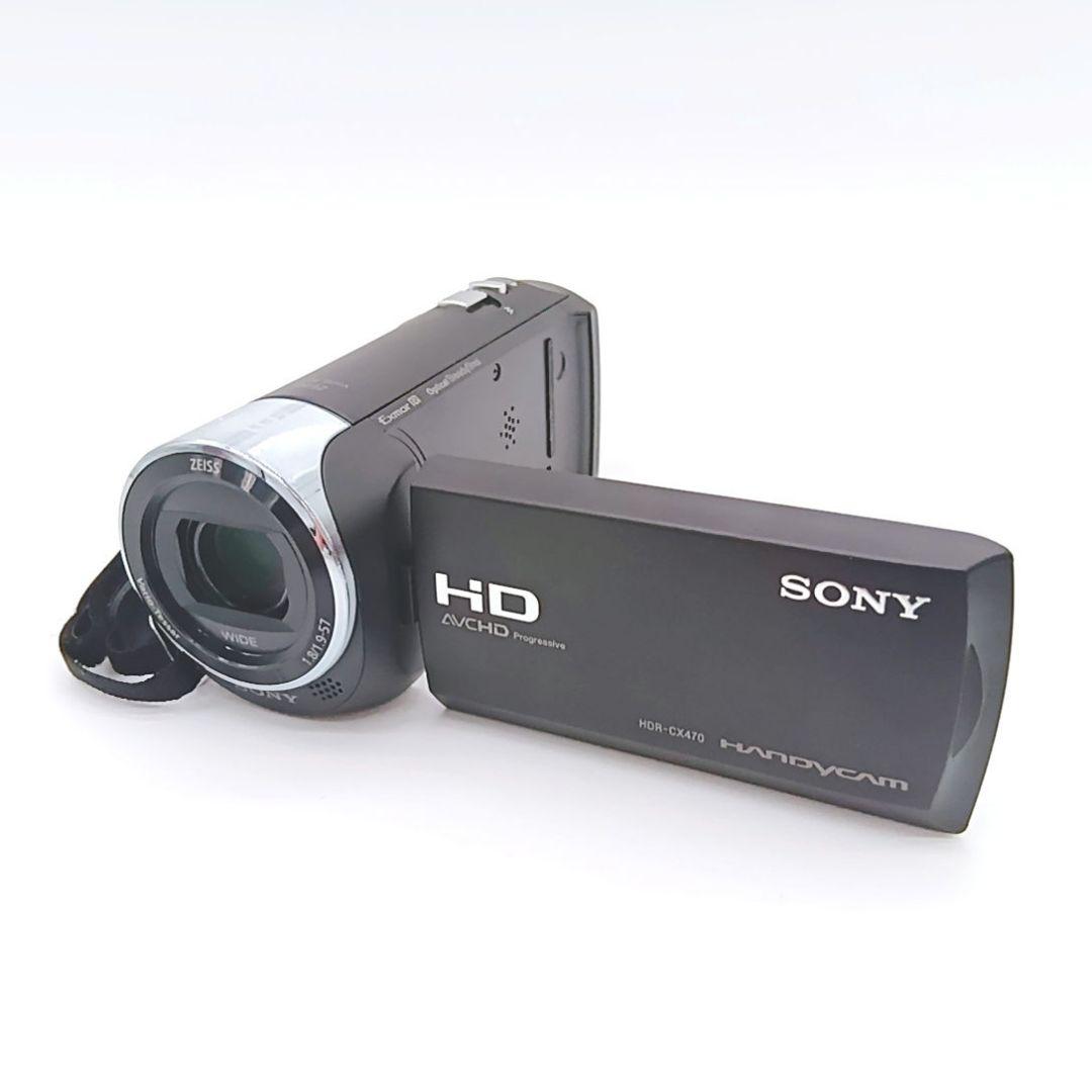 SONY HDR-CX470 ブラック デジタルビデオカメラ ハンディカムカメラ
