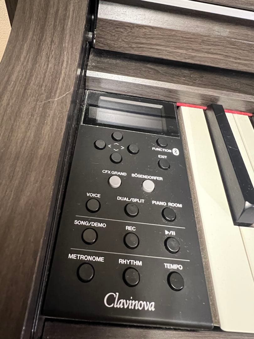 Yamaha 88鍵電子ピアノ ダークウッド 椅子付き