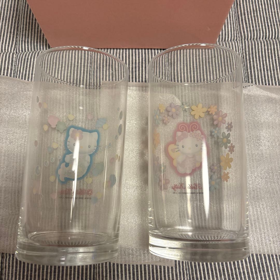 レトロ　ハローキティ　HELLO KITTY グラス