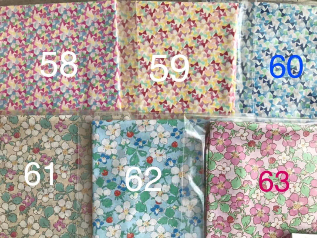 イルメール　イーマリーちゃん　リバティ　ハンドメイド　オーダー生地 見本②