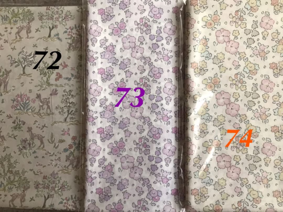 イルメール　イーマリーちゃん　リバティ　ハンドメイド　オーダー生地 見本②