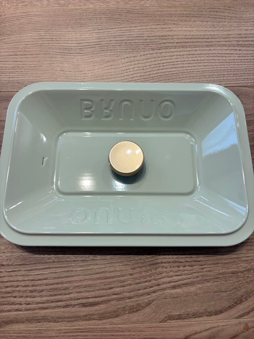 新品未使用 BRUNO ブルーノ コンパクトホットプレート ミントグレー