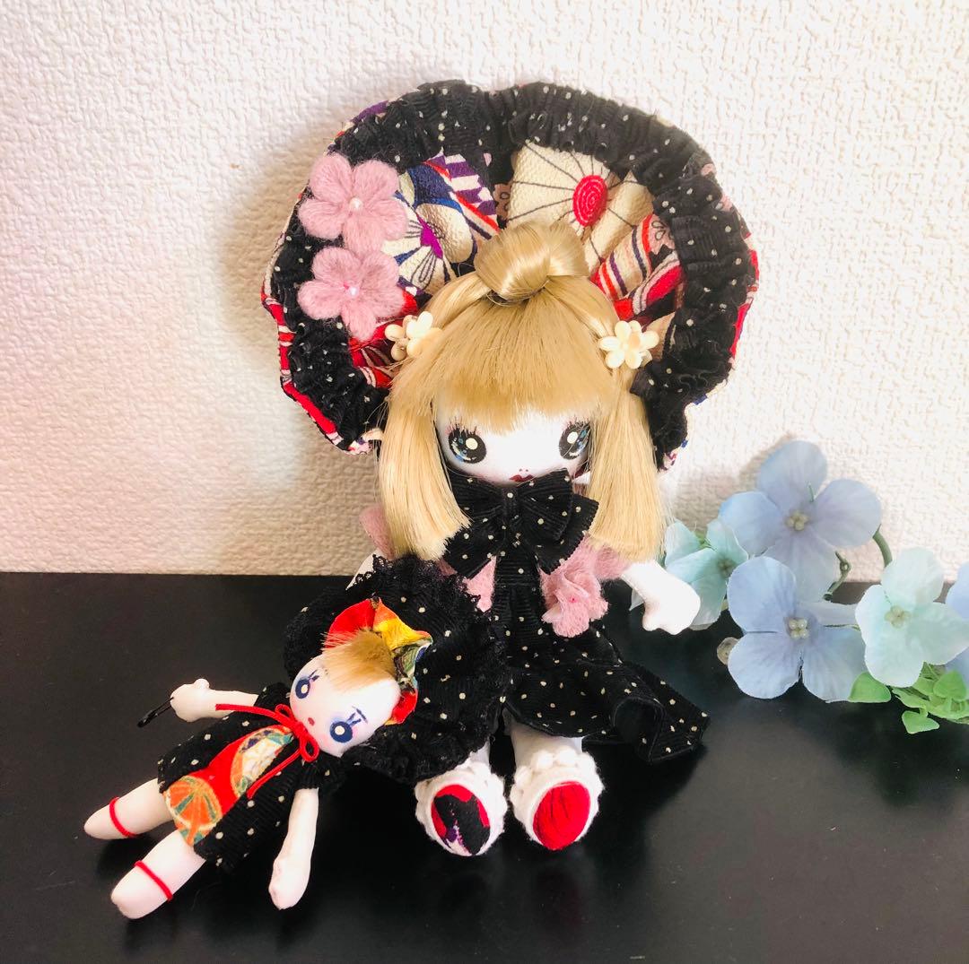 ＊夢 文化人形＊ドレス乙女♡創作文化人形約21cm着せ替え8点セット＊