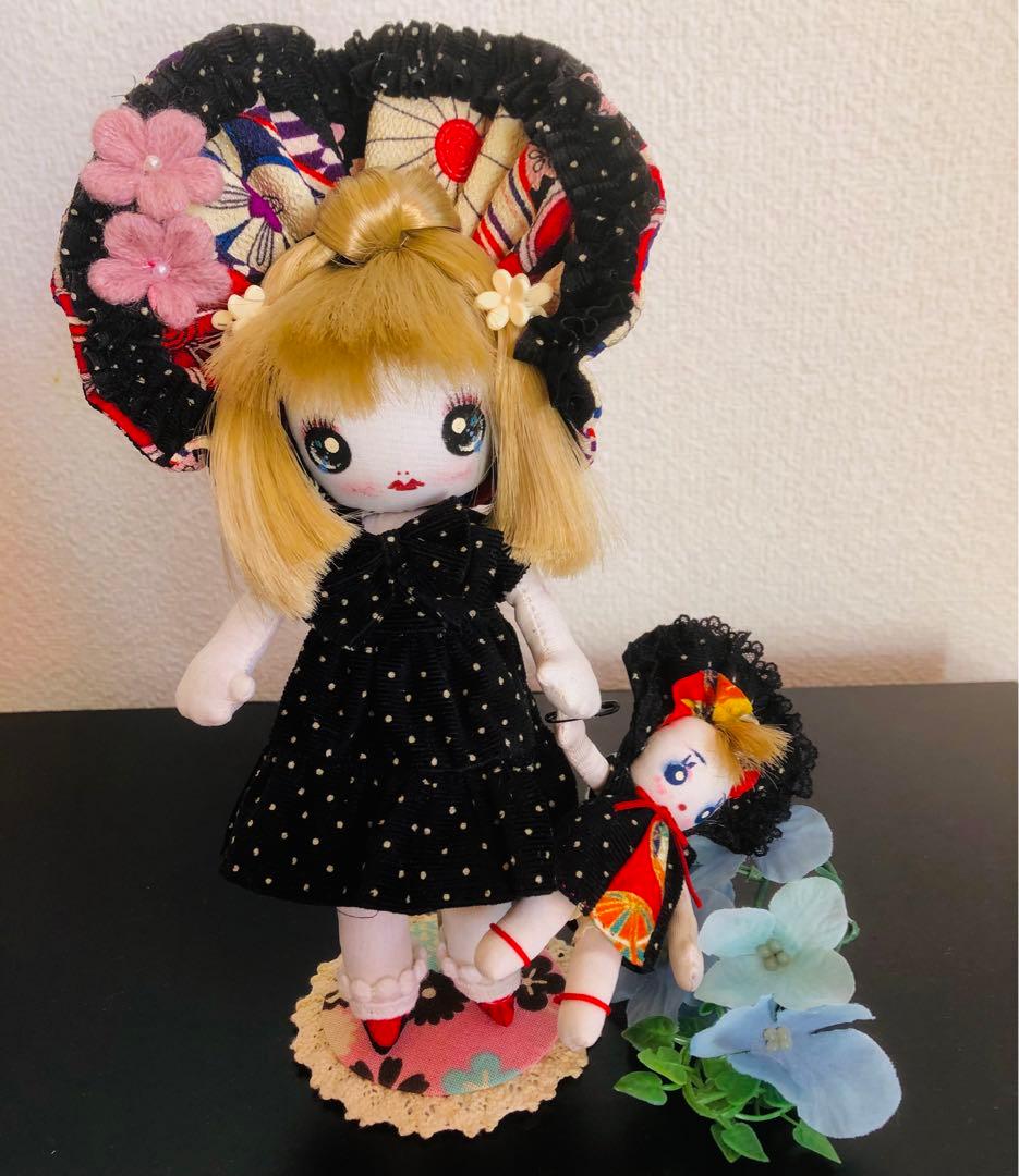 ＊夢 文化人形＊ドレス乙女♡創作文化人形約21cm着せ替え8点セット＊