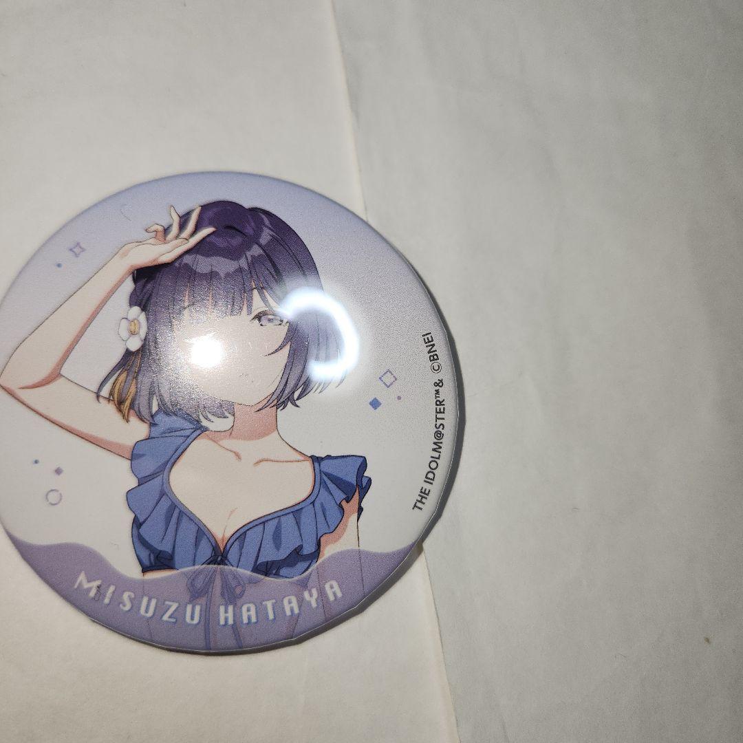 秦谷美鈴　缶バッジ　水着　海の家　スイパラ　セット　学園アイドルマスター　限定