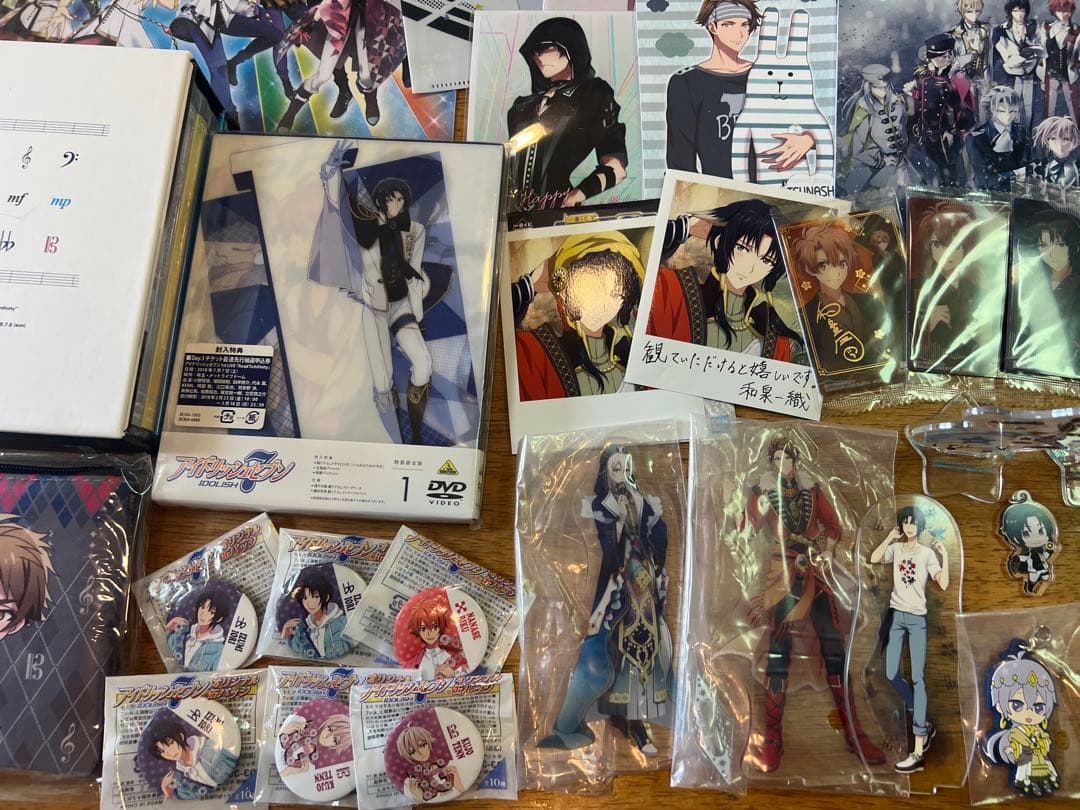 アイナナ まとめ売り 1stライブ アニメ1巻DVD 特典 アクスタ グッズ