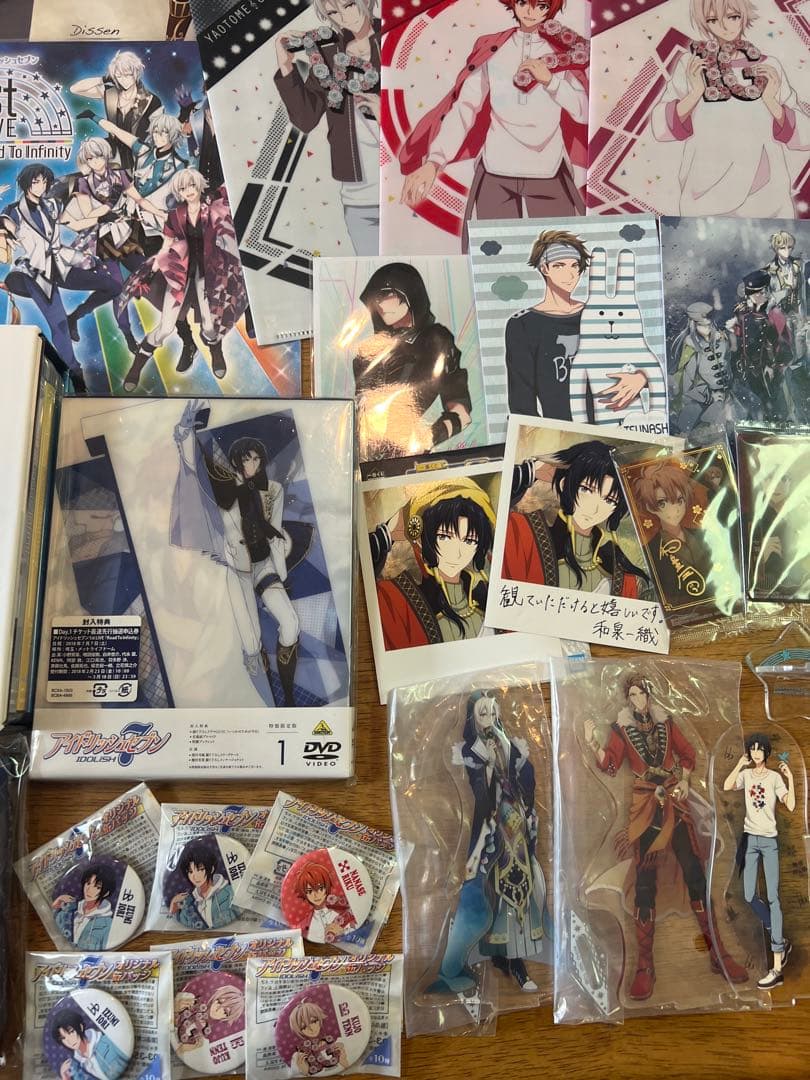 アイナナ まとめ売り 1stライブ アニメ1巻DVD 特典 アクスタ グッズ