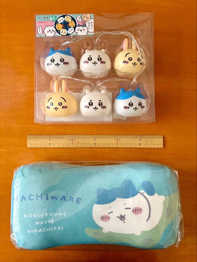 ちいかわ 6連ライト＆ハチワレミニ枕と豪華おまけ