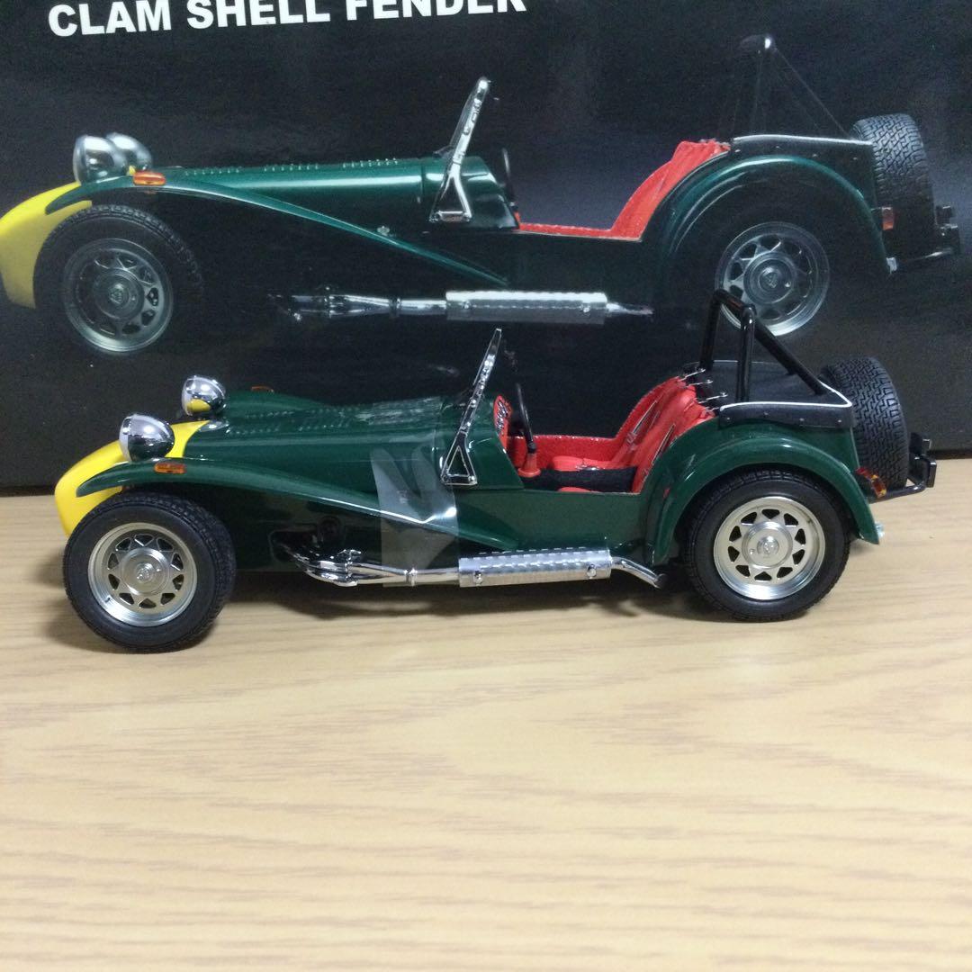 KYOSHO 京商 1/18 ケーターハム スーパー7 クラムシェルフェンダー