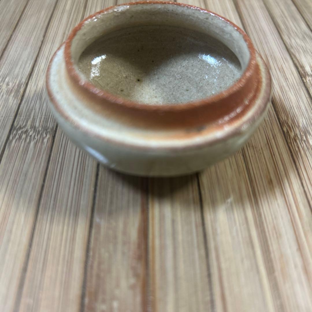 作家　赤絵　香合　茶道具　工芸品