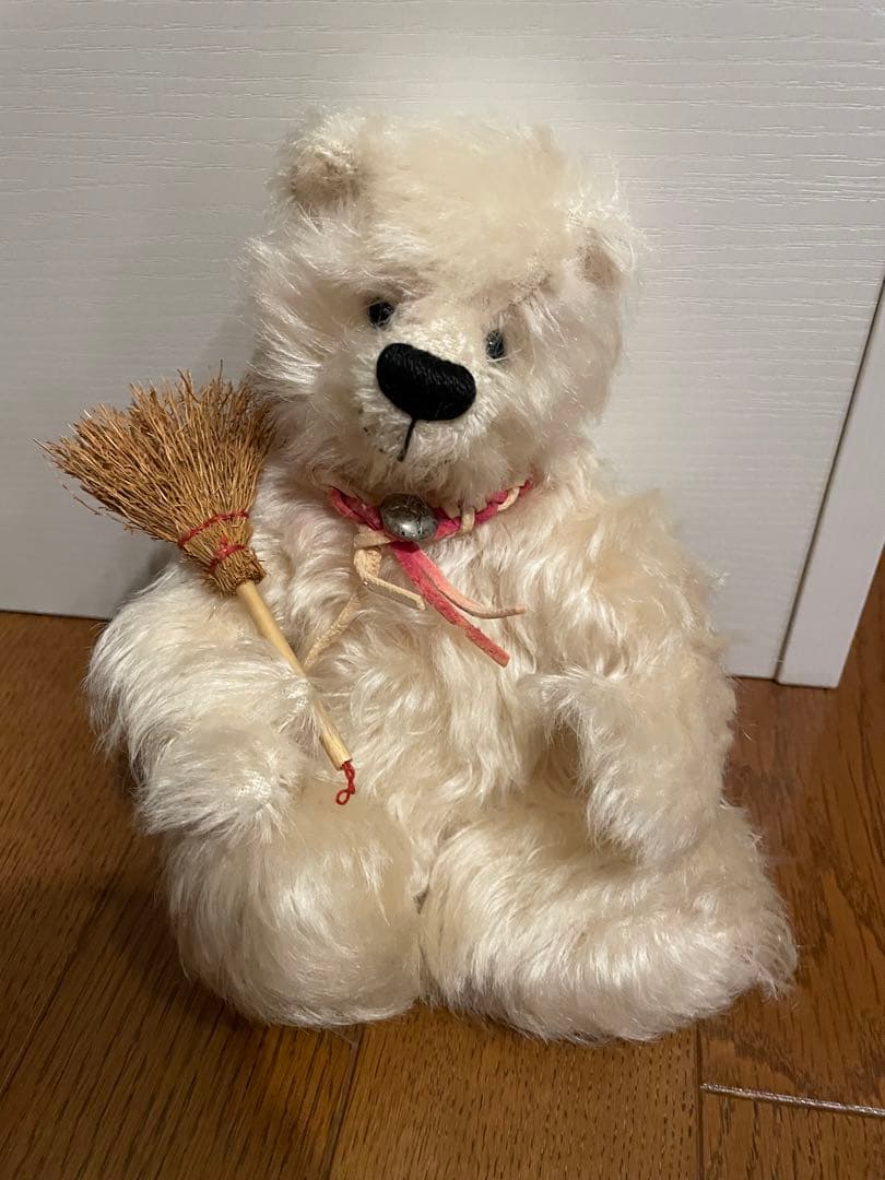 アーティストベア　お掃除　テディベア
