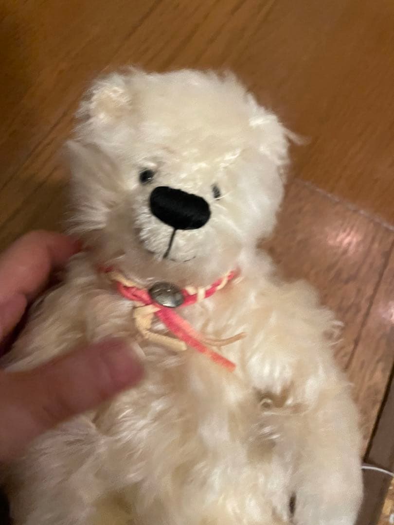 アーティストベア　お掃除　テディベア