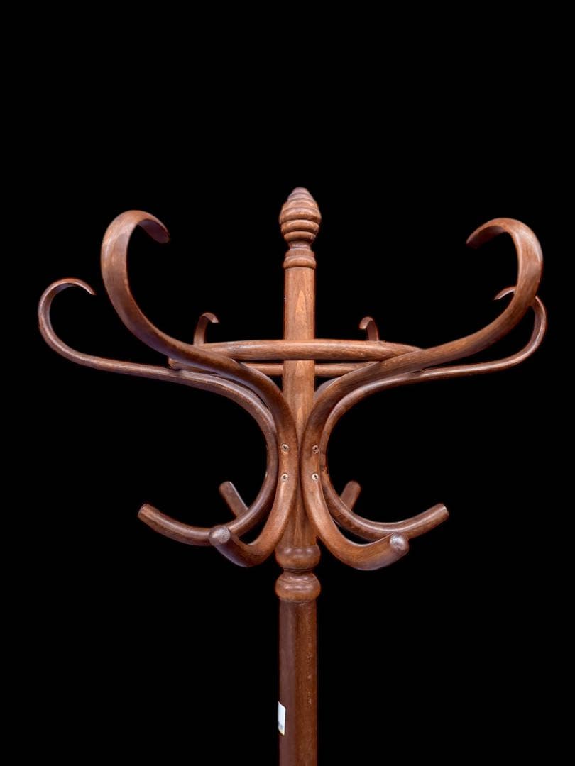 曲木ベントウッド　ポールハンガー ポールラック ハンガーラック コートハンガー