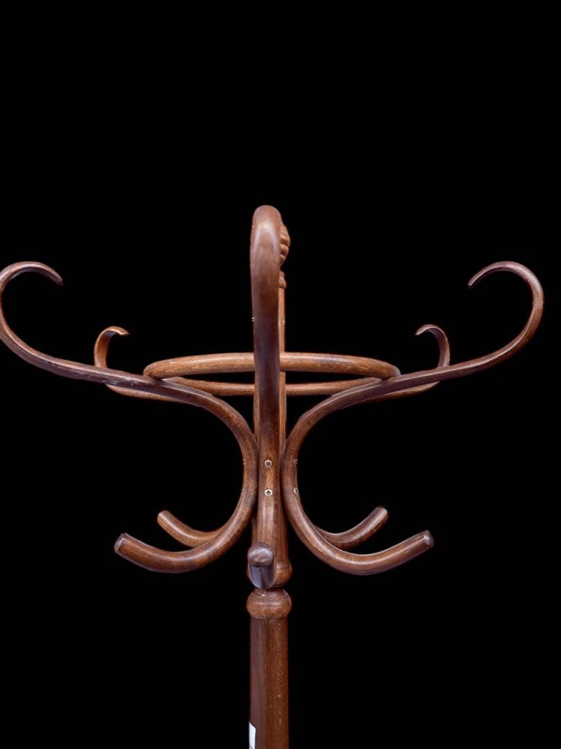 曲木ベントウッド　ポールハンガー ポールラック ハンガーラック コートハンガー