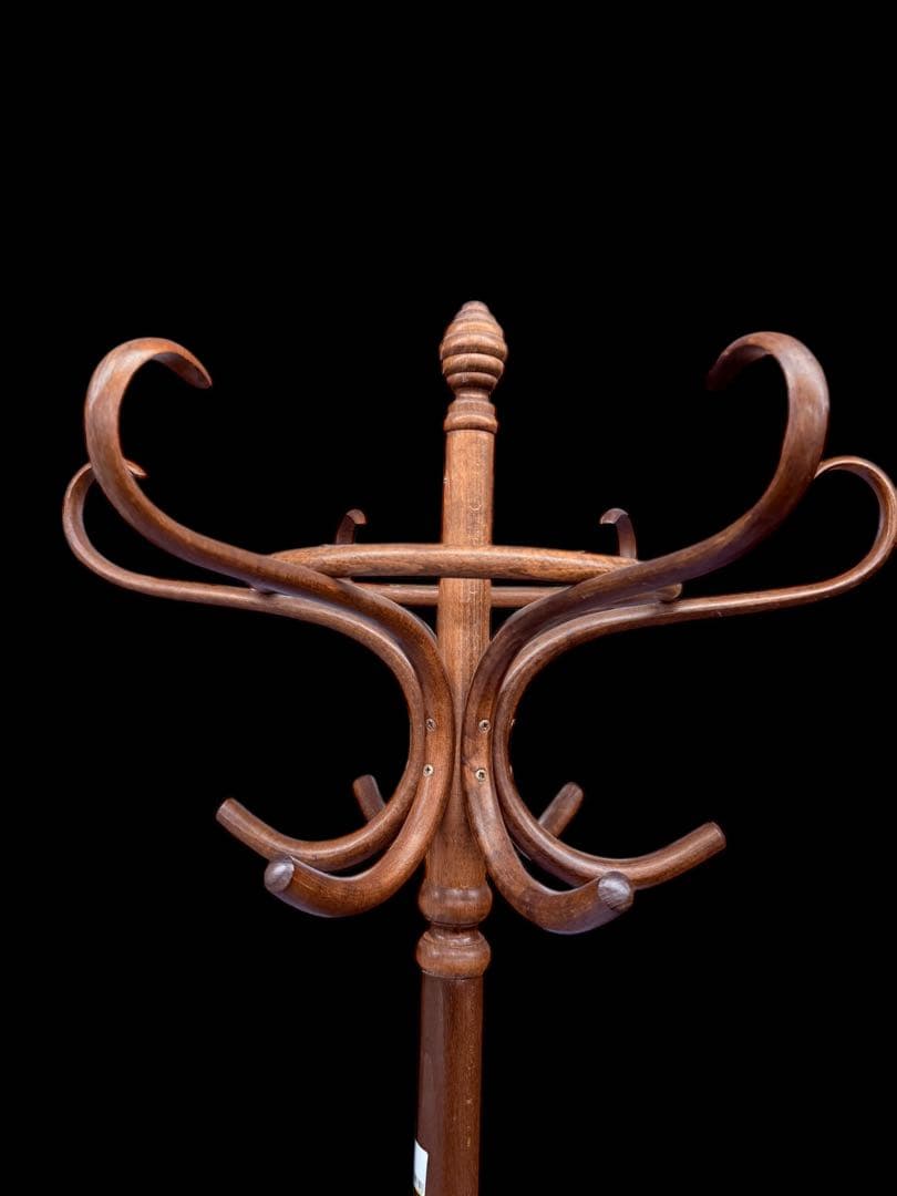 曲木ベントウッド　ポールハンガー ポールラック ハンガーラック コートハンガー