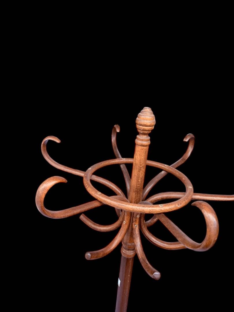 曲木ベントウッド　ポールハンガー ポールラック ハンガーラック コートハンガー