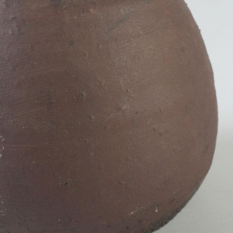 備前焼　人間国宝　金重陶陽作　瓢箪徳利　V　A74