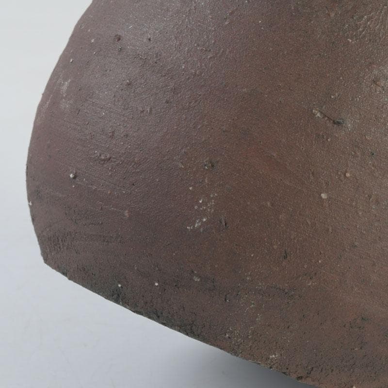 備前焼　人間国宝　金重陶陽作　瓢箪徳利　V　A74