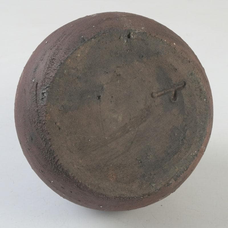 備前焼　人間国宝　金重陶陽作　瓢箪徳利　V　A74