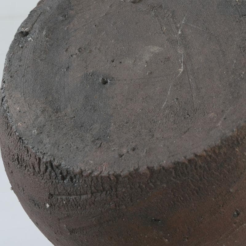 備前焼　人間国宝　金重陶陽作　瓢箪徳利　V　A74