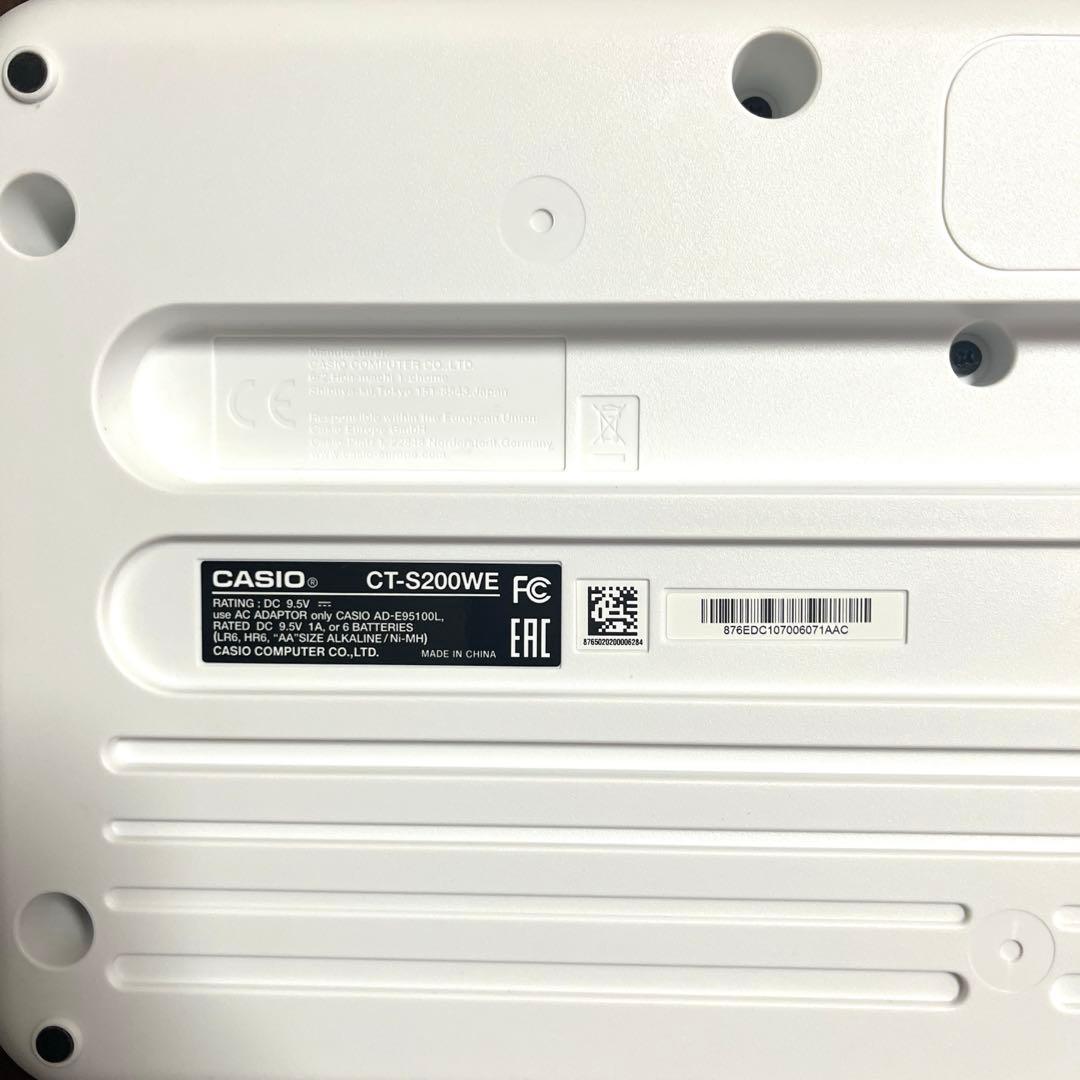CASIO CT-S200 Casiotone 電子キーボード　61鍵盤