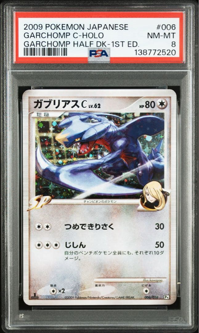 ガブリアスC lv.62 / ガブリアスC lv.X 連番【PSA8&9】